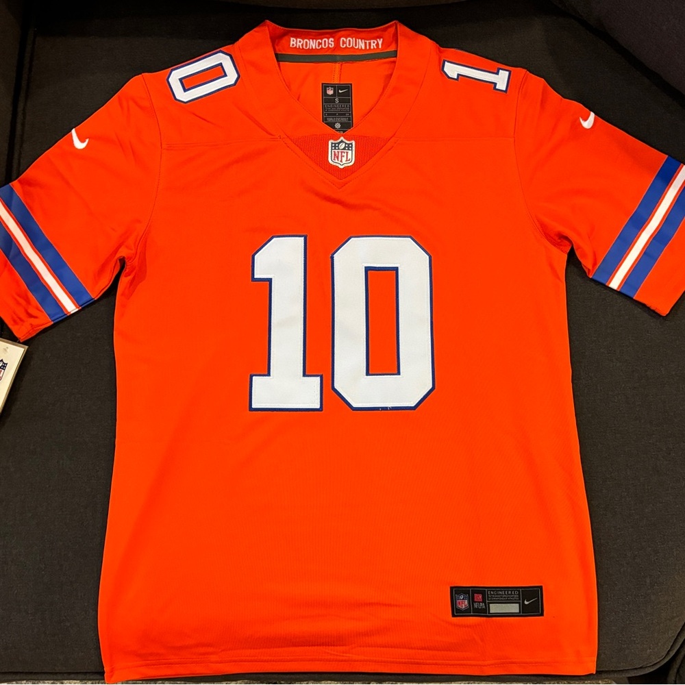 Broncos 1977 Throwback Edition Bo Nix